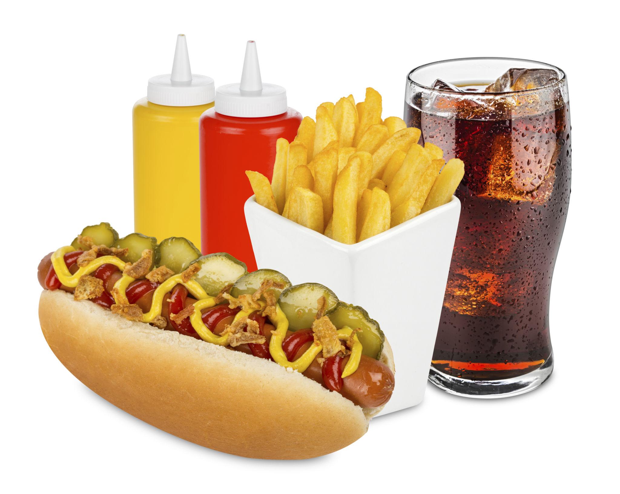 Combo Hot Dog Khoai Tây Chiên & Nước Ngọt